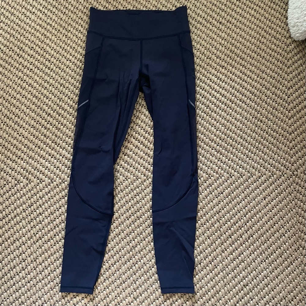 Navy blue leggings